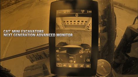 Mini Excavator Advanced Monitor 